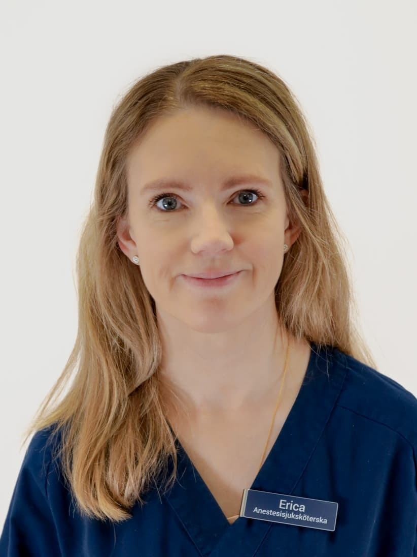 Erica, Anestesisjuksköterska på Kirurgicentrum Skåne