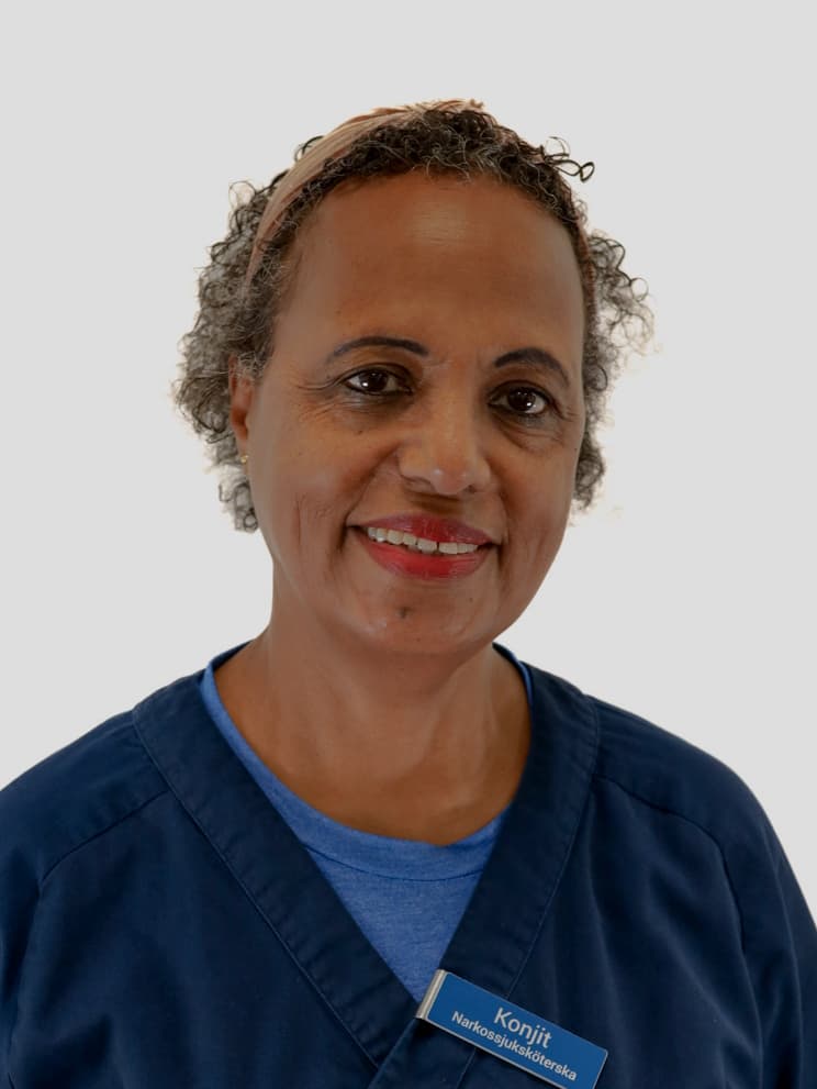 Konjit, Anestesisjuksköterska