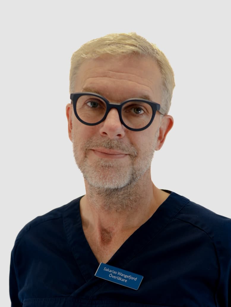Sakarias Överläkare, Dr Med, specialist i kirurgi på Kirurgicentrum Skåne